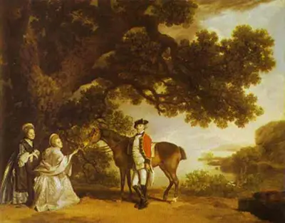 Colonel Pocklington with his Sisters George Stubbs